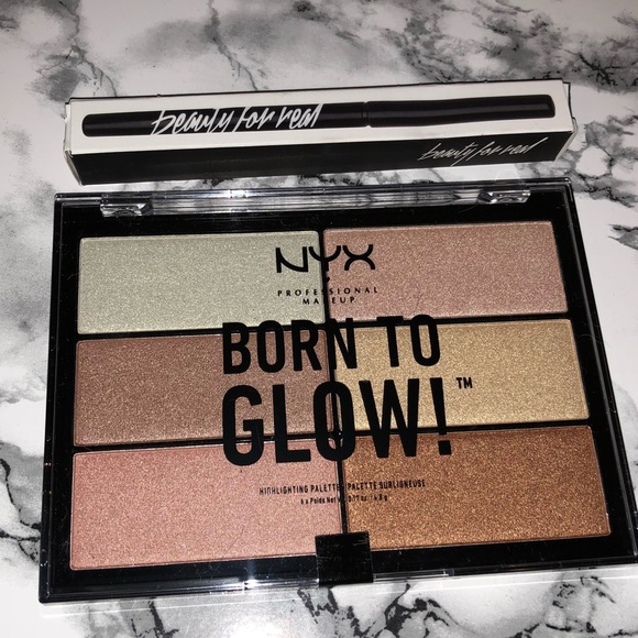 nyx born to glow palette